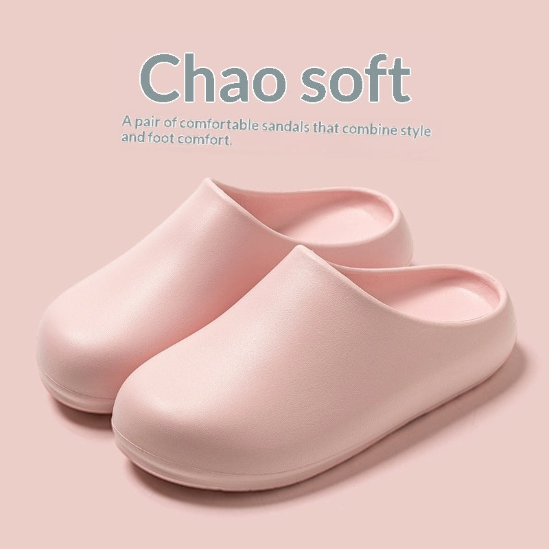 EVA Closed-Toe Slippers – Non-Slip, Waterproof & Oil-Resistant Outdoor Footwear for Men & Women