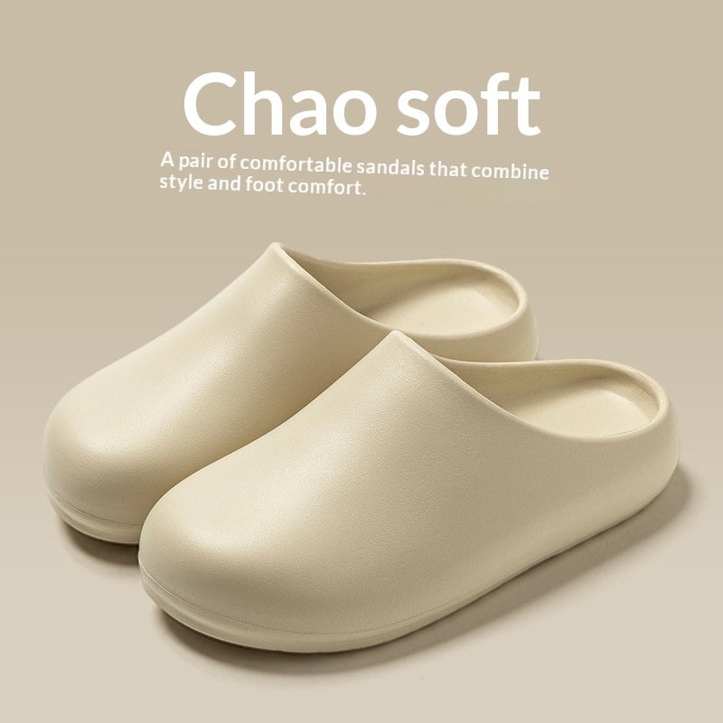 EVA Closed-Toe Slippers – Non-Slip, Waterproof & Oil-Resistant Outdoor Footwear for Men & Women