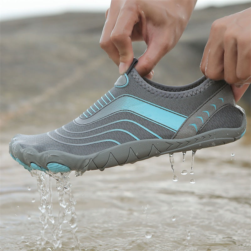 Men's Lightweight Non-Slip Outdoor Water Shoes - Breathable Mesh Casual Footwear